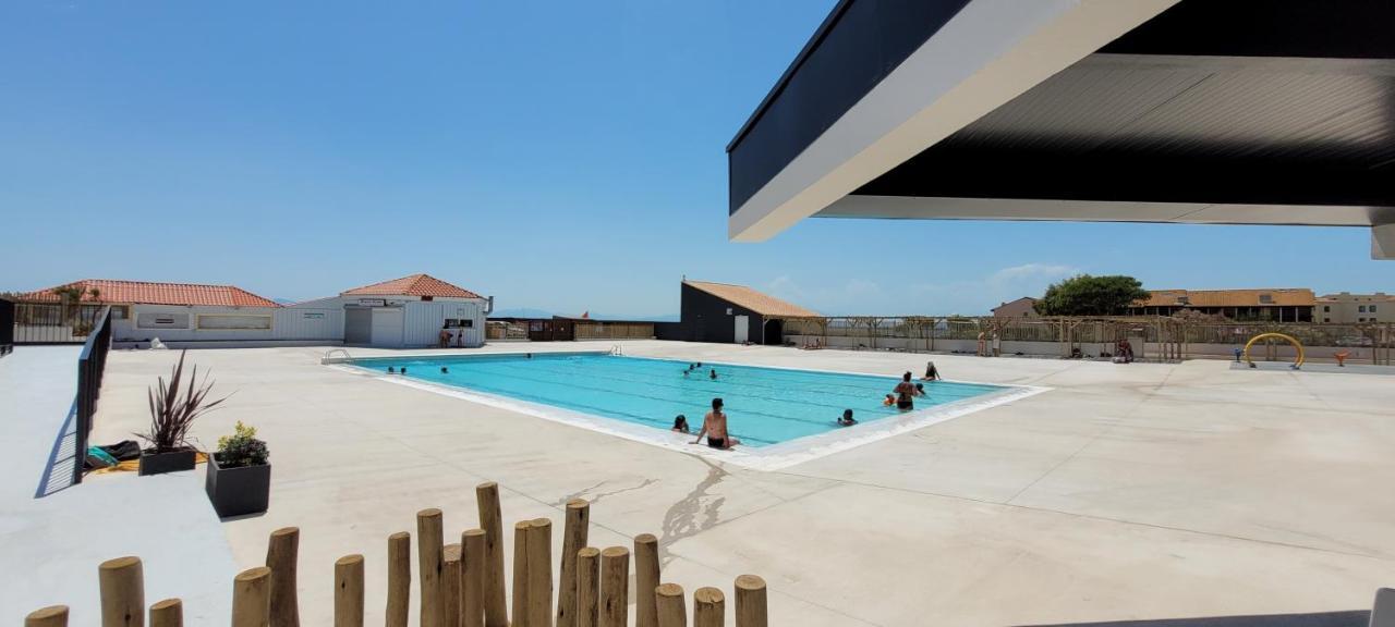 Bel Appartement Vue Sur Le Lac Marin Avec Piscine Le Barcarès Kültér fotó